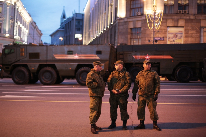 Photo report from the dress rehearsal of the Victory Parade