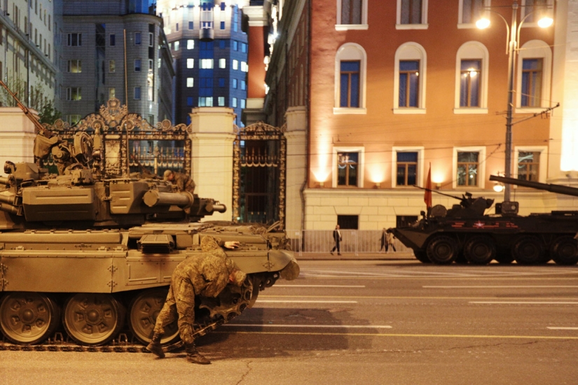 Photo report from the dress rehearsal of the Victory Parade