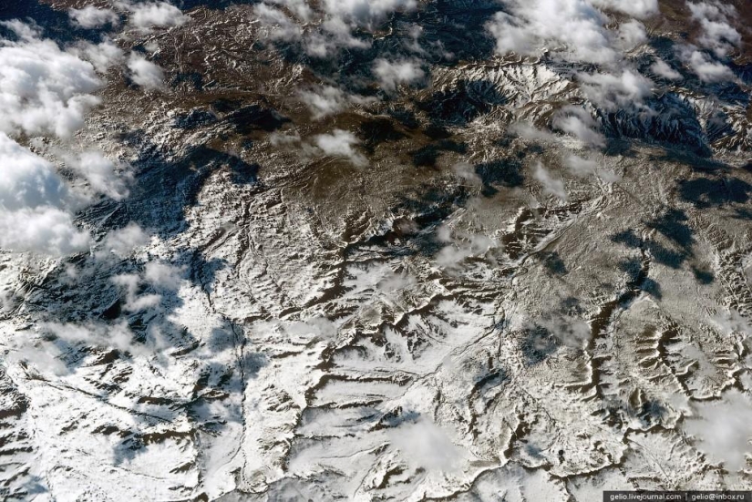 Photos from the airplane window - 2013