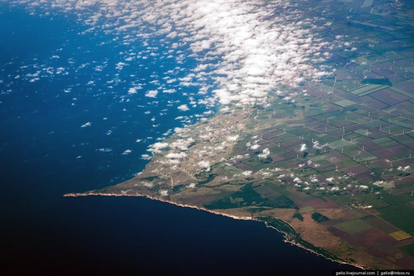 Photos from the airplane window - 2013