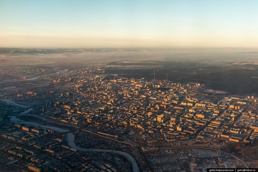Photos from the airplane window - 2013