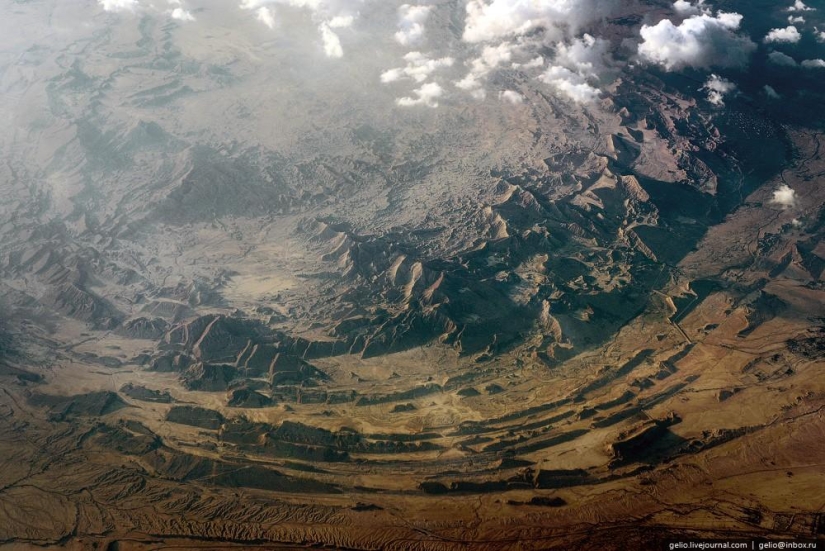 Photos from the airplane window - 2013