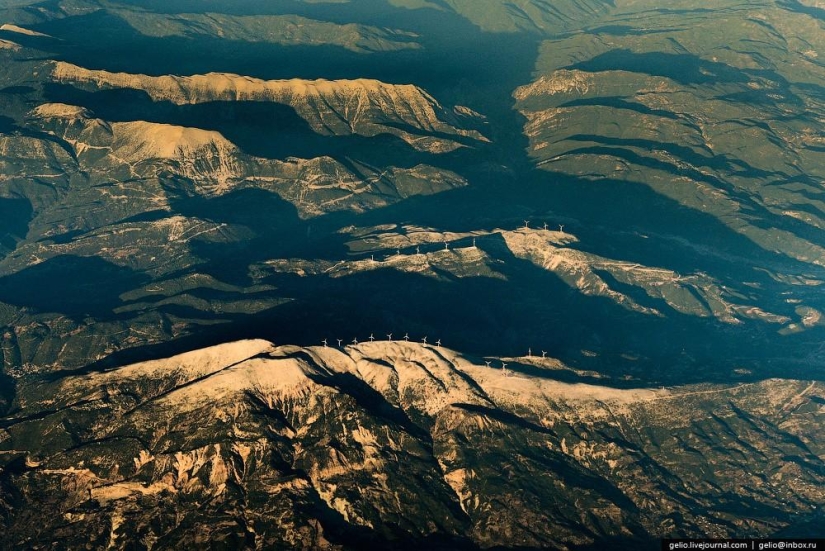 Photos from the airplane window - 2013
