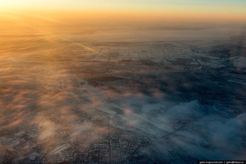 Photos from the airplane window - 2013