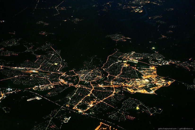 Photos from the airplane window - 2013