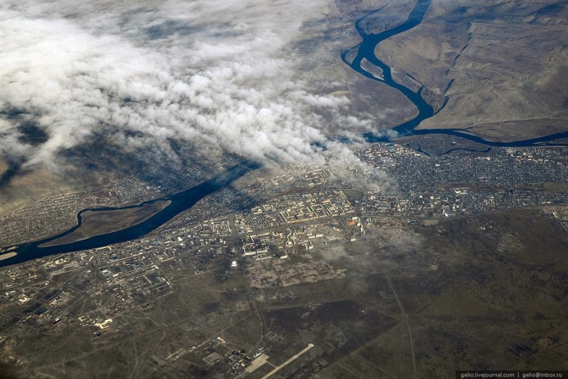 Photos from the airplane window - 2013