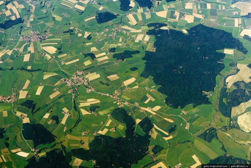 Photos from the airplane window - 2013