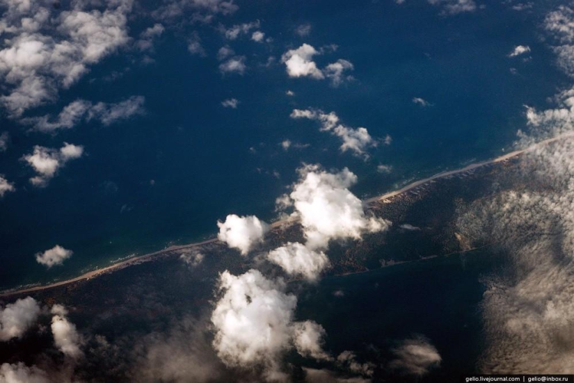 Photos from the airplane window - 2013