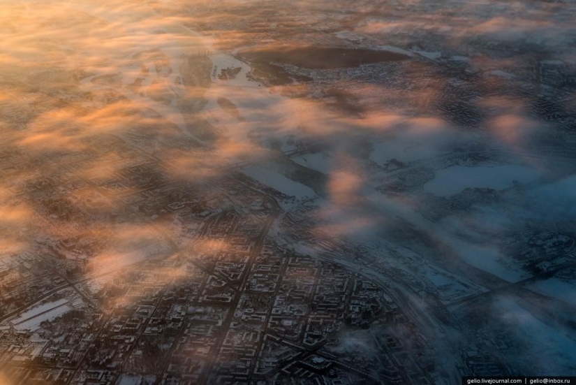 Photos from the airplane window - 2013