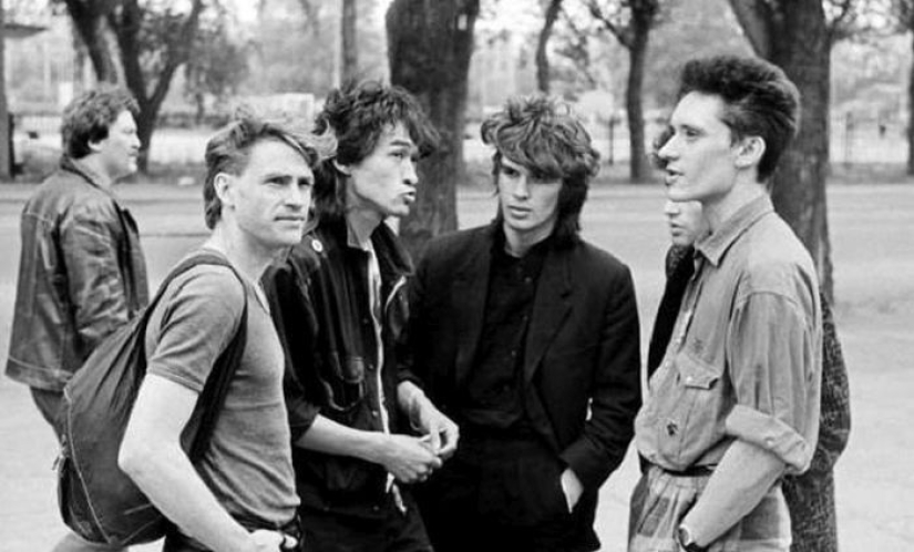 Photos from the personal archives of Russian rock stars