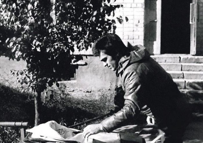 Photos from the personal archives of Russian rock stars