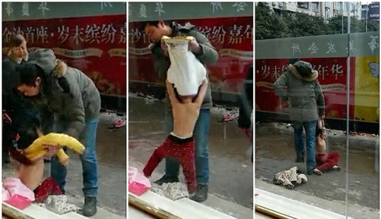 Photos that shocked China