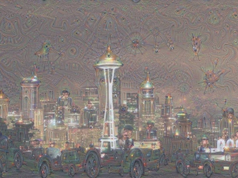 Pictures drawn by artificial intelligence created by Google Pictures drawn by artificial intelligence created by Google