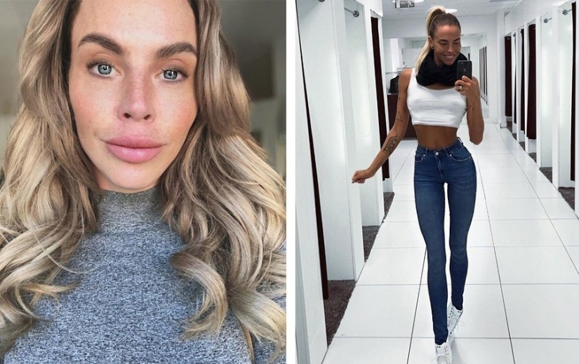 Piernas 108 centímetros: Iya Ostergren - la dueña de un cuerpo impecable