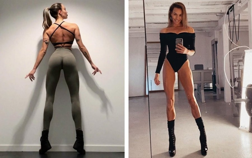 Piernas 108 centímetros: Iya Ostergren - la dueña de un cuerpo impecable