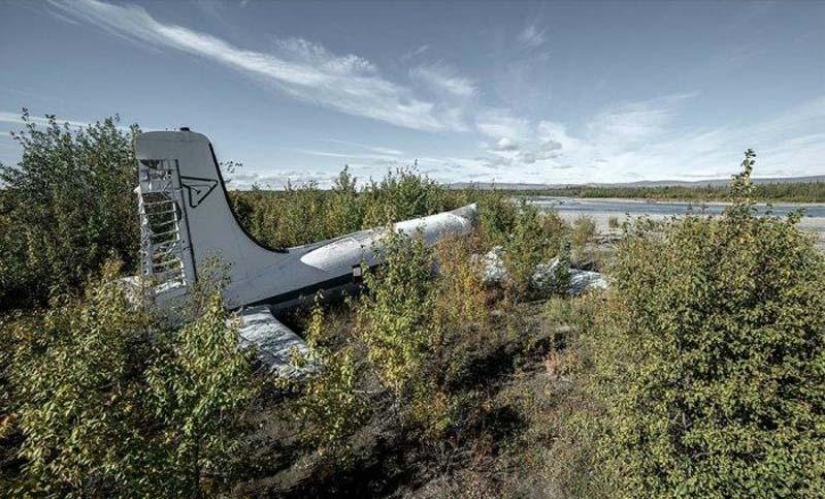 Plane crashes with a happy ending