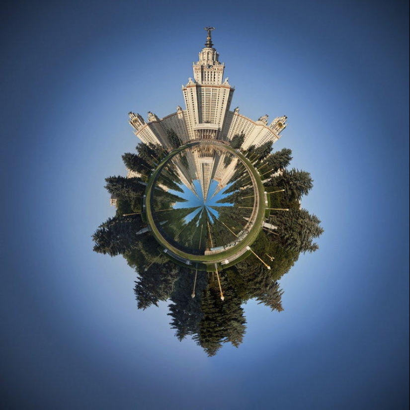 Planet Moscow: unusual photos of the city