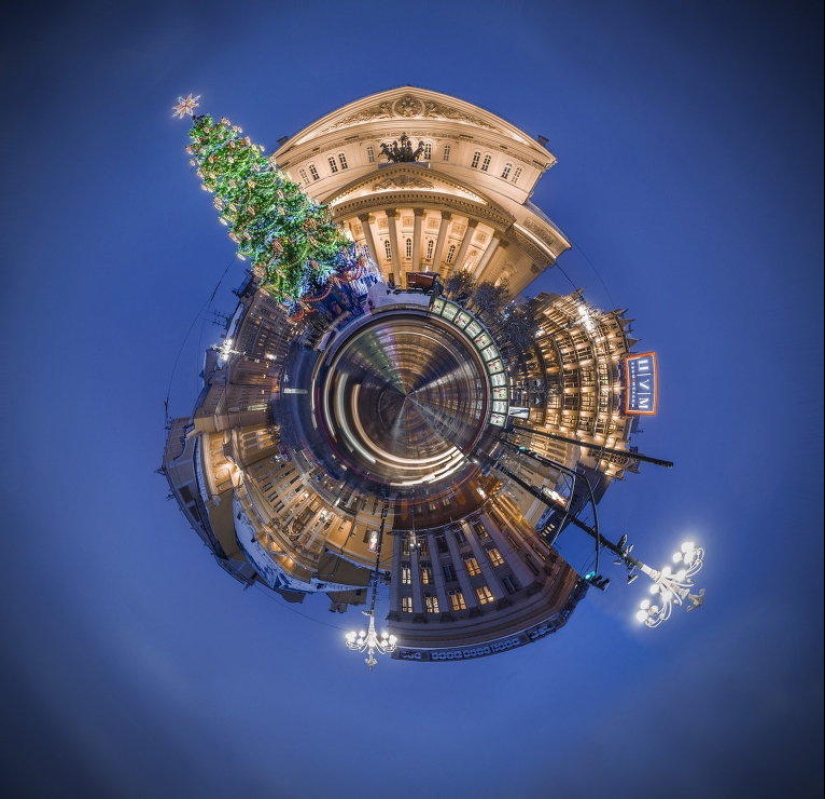 Planet Moscow: unusual photos of the city