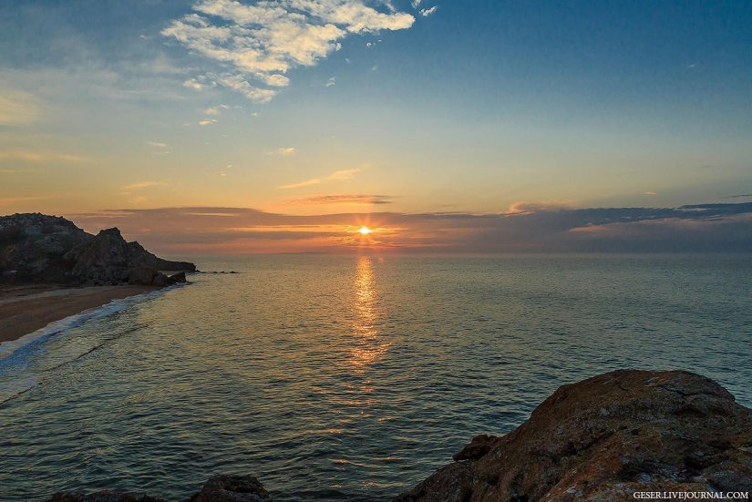 Playas generales de la península de Kerch Playas generales de la península de Kerch