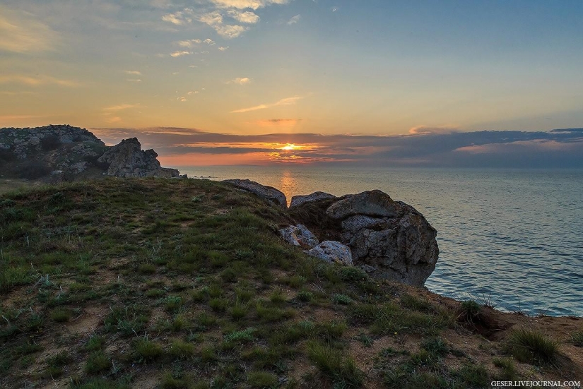 Playas generales de la península de Kerch Playas generales de la península de Kerch