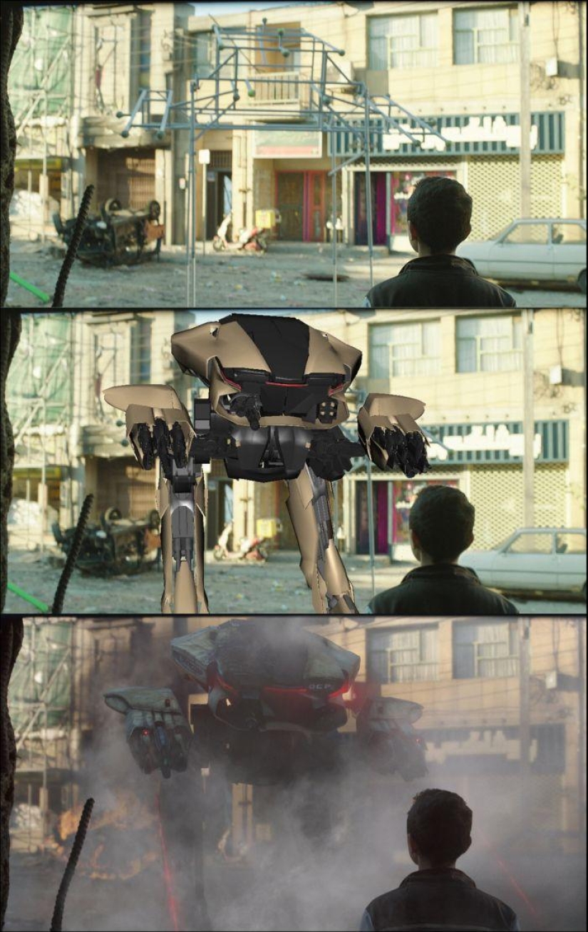 Playing against the backdrop of a green screen - how modern films are shot with special effects Playing against the backdrop of a green screen - how modern films are shot with special effects