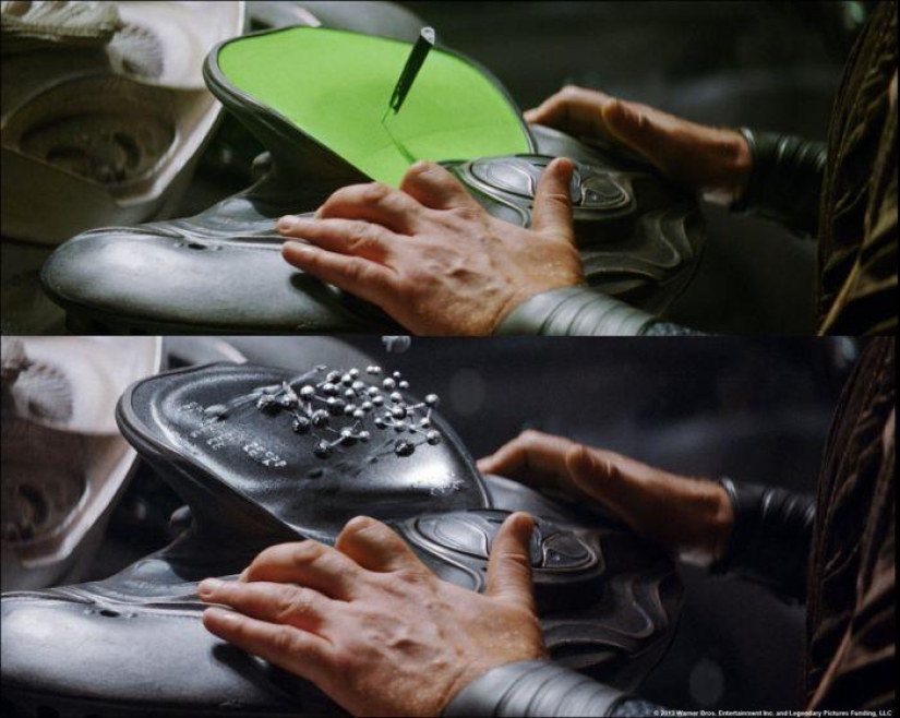 Playing against the backdrop of a green screen - how modern films are shot with special effects Playing against the backdrop of a green screen - how modern films are shot with special effects