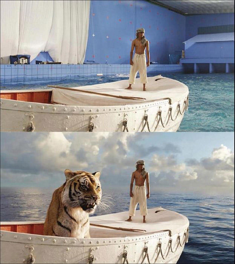 Playing against the backdrop of a green screen - how modern films are shot with special effects Playing against the backdrop of a green screen - how modern films are shot with special effects