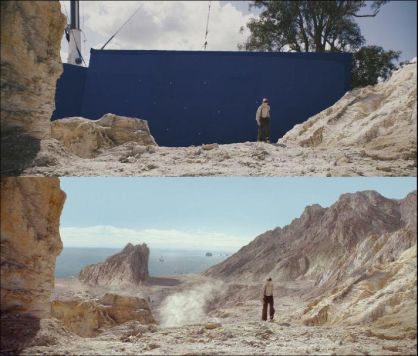 Playing against the backdrop of a green screen - how modern films are shot with special effects Playing against the backdrop of a green screen - how modern films are shot with special effects
