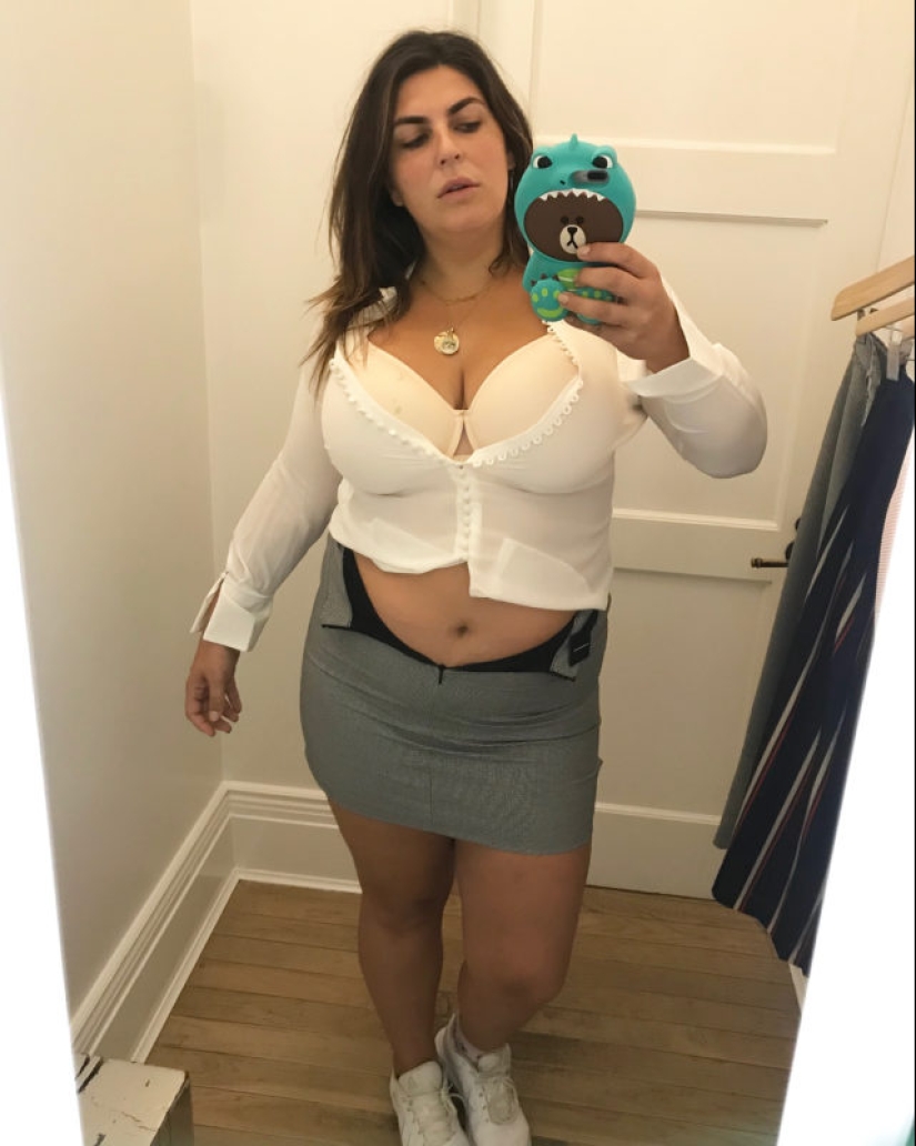 Plus-size Instagram model attacks Brands that can't offer her "bigger" clothes