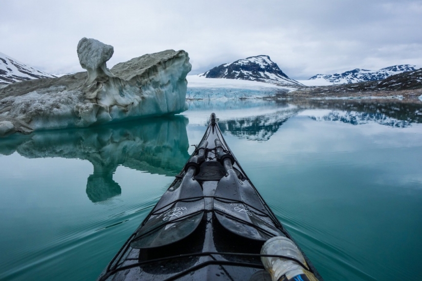 Por Noruega en kayak