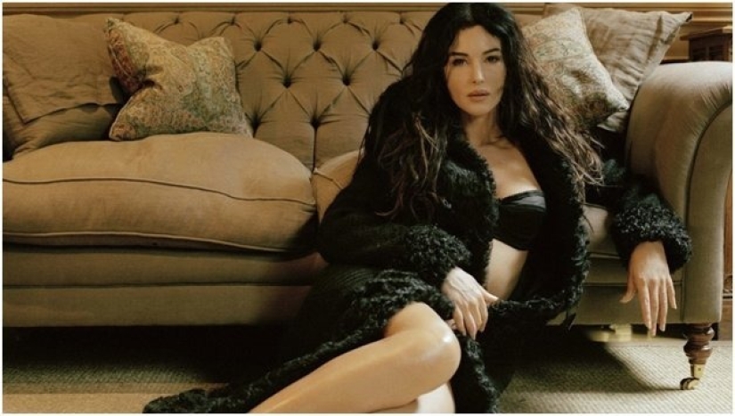 Por qué la belleza de la joven Monica Bellucci conquistó el mundo: una selección de fotos