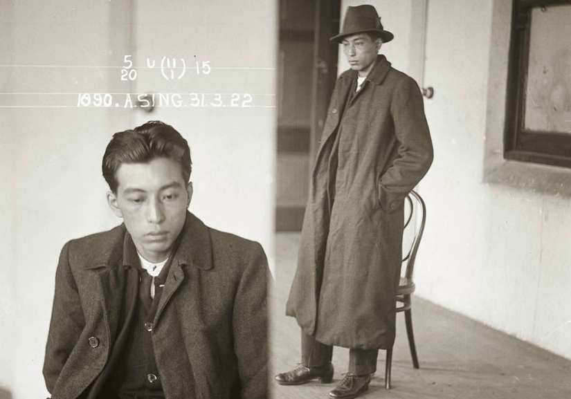 Portraits of criminals in the 1920s Portraits of criminals in the 1920s