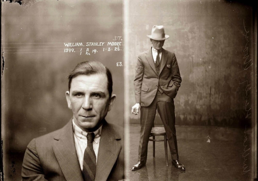 Portraits of criminals in the 1920s Portraits of criminals in the 1920s