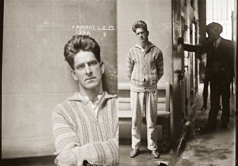 Portraits of criminals in the 1920s Portraits of criminals in the 1920s