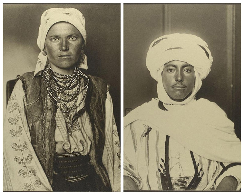 Portraits of those who came to the United States in the early twentieth century from around the world
