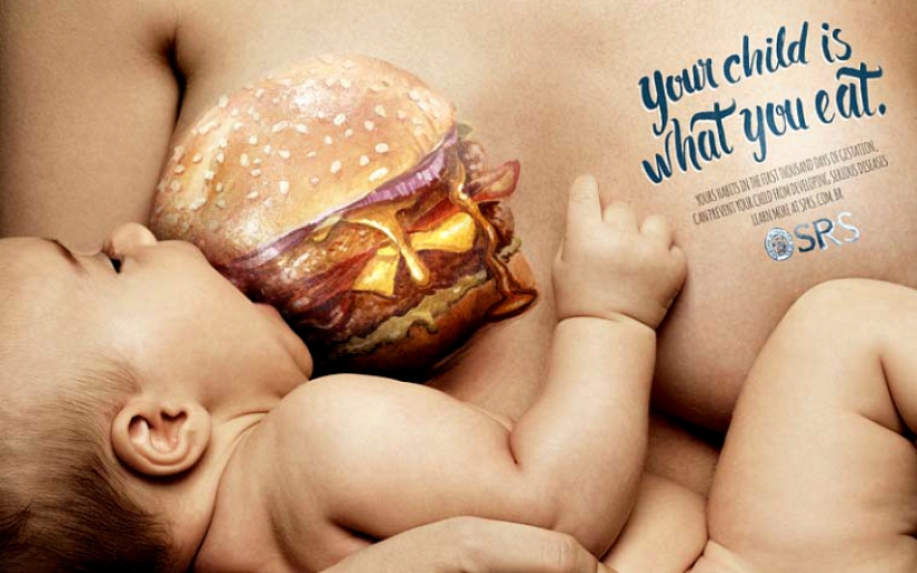 Pregnancy and junk food - the incredible Brazilian public service announcement
