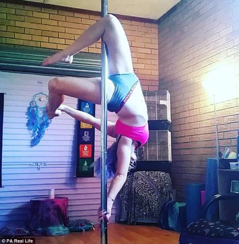 Pregnant Australian woman continues to do pole dancing and has no plans to stop during childbirth