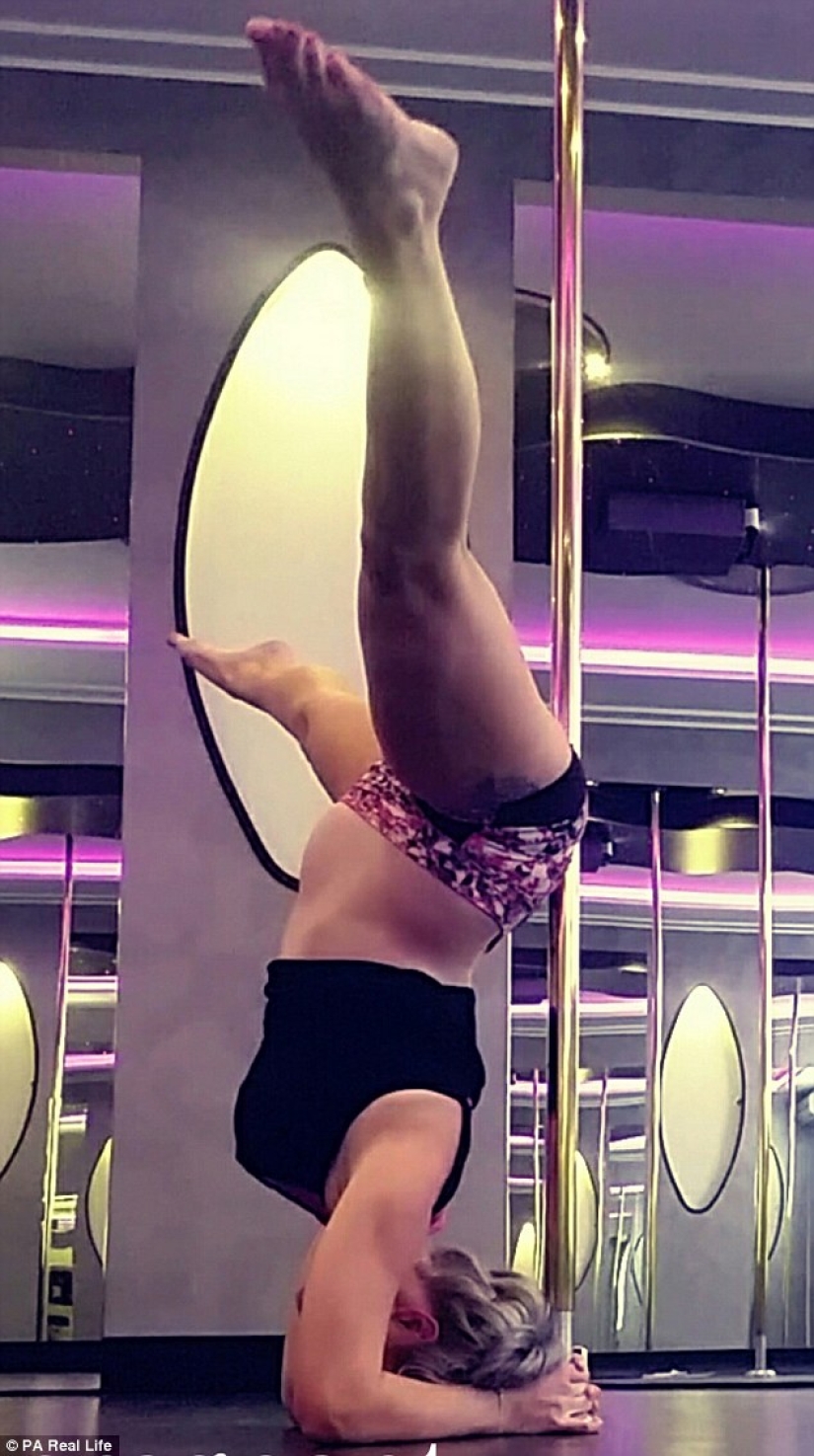 Pregnant Australian woman continues to do pole dancing and has no plans to stop during childbirth