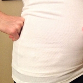 Pregnant bellies dress up for Halloween too