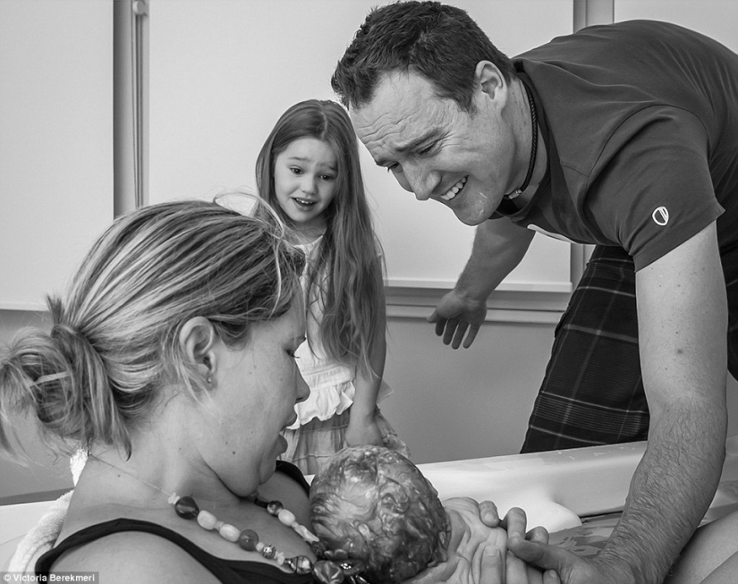 Primer aliento: Australia anunció a los mejores fotógrafos que filmaron el parto