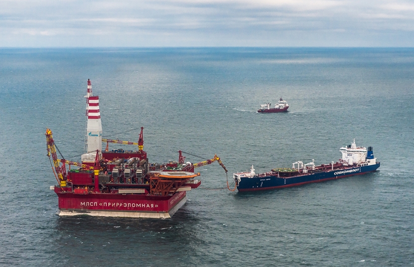 "Prirazlomnaya": probado por sellos "Prirazlomnaya": probado por sellos