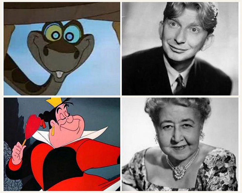 Prototipos reales de personajes de Disney