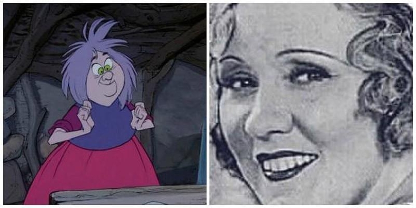 Prototipos reales de personajes de Disney