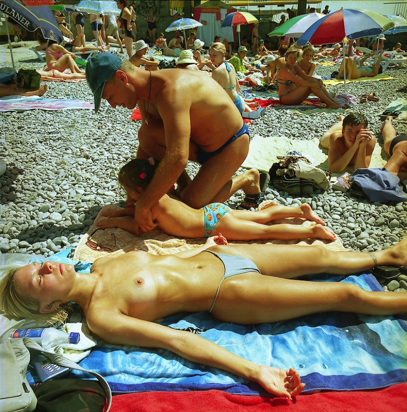 Proyecto fotográfico "Playa" de Sergey Chilikov Proyecto fotográfico "Playa" de Sergey Chilikov