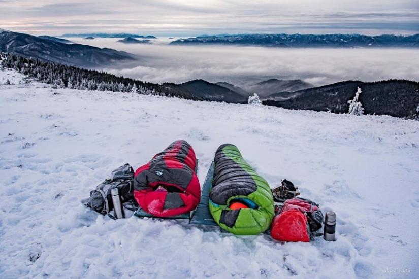 Pull the guy to the mountains: the Slovak couple is tired of boring romance, and now they arrange dates high in the mountains