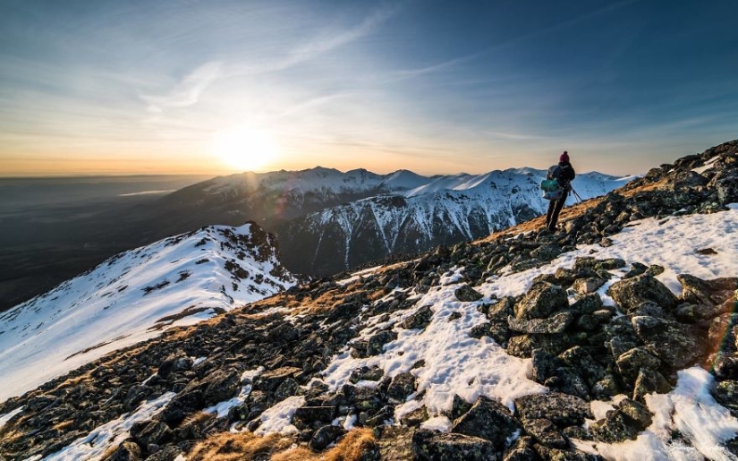 Pull the guy to the mountains: the Slovak couple is tired of boring romance, and now they arrange dates high in the mountains