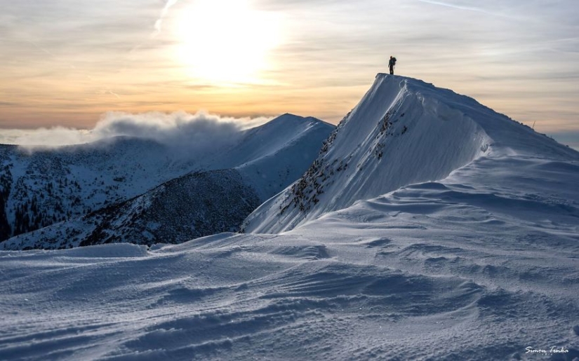Pull the guy to the mountains: the Slovak couple is tired of boring romance, and now they arrange dates high in the mountains