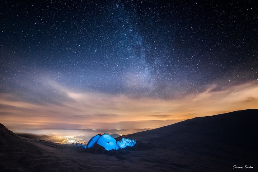 Pull the guy to the mountains: the Slovak couple is tired of boring romance, and now they arrange dates high in the mountains