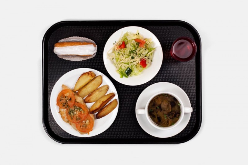 ¿Qué comen los empleados de las empresas de Moscú?