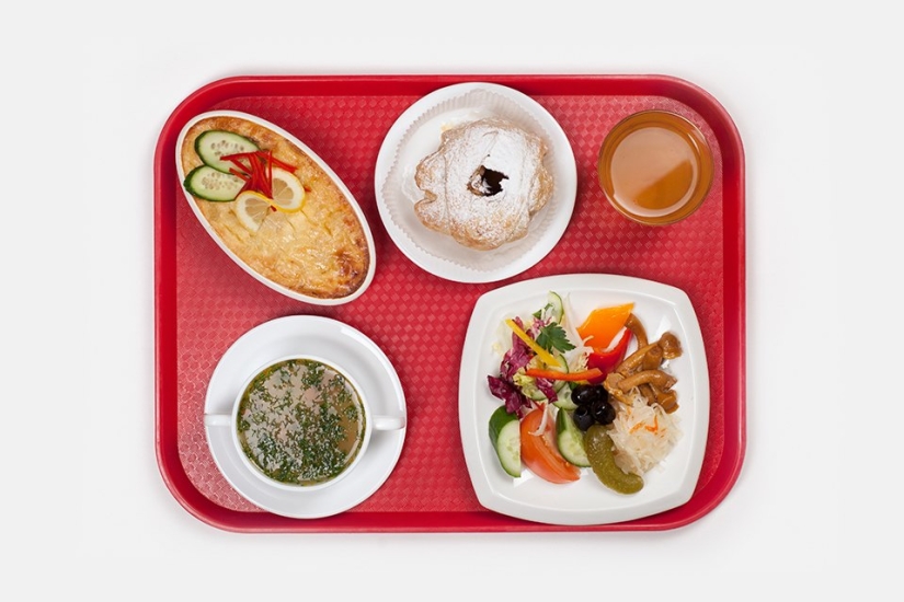 ¿Qué comen los empleados de las empresas de Moscú?